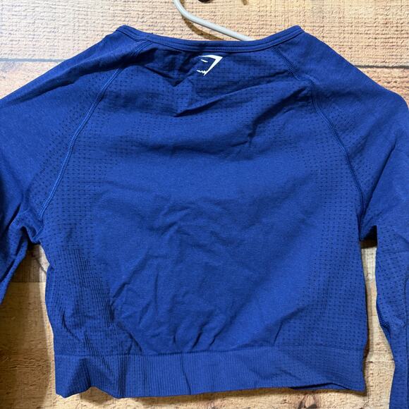 Gymshark Vital Crop Long Sleeve Size Medium - Picture 8 of 11